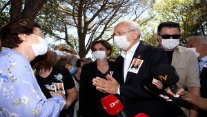 Kılıçdaroğlu, iş insanı Murtaza Çelikel'in cenaze törenine katıldı