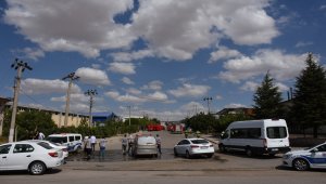 Kırşehir'de buhar kazanı fabrikasında çıkan yangın söndürüldü