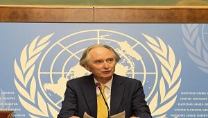 Kovid-19 engeline takılan Suriye Anayasa Komitesi toplantılarının üçüncü turu yeniden başladı