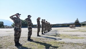 Libyalı askeri öğrencilerin Isparta'daki eğitimleri sürüyor