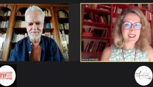 Mario Mazzanti, İstanbul Uluslararası Edebiyat Festivali'nde konuştu