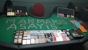 Marmaris'te dernek lokaline kumar operasyonu