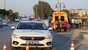Mersin'de zincirleme trafik kazası: 6 yaralı