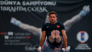 Milli cimnastikçilerin olimpiyat mesaisi devam ediyor