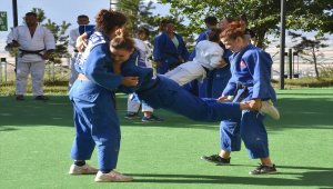 Milli judocu İrem Korkmaz'ın hedefi olimpiyat madalyası: