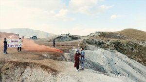 Nemrut Krater Gölü'nde sürpriz evlenme teklifi