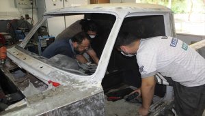 OKÜ'nün TÜBİTAK ödüllü elektrikli aracı yeniden yapılıyor 