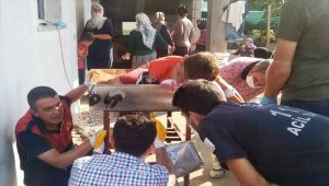 Osmaniye'de elini salça çekme makinesine kaptıran çocuk yaralandı 