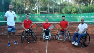 Paralimpik teniste hedef Tokyo'ya 3 kota 