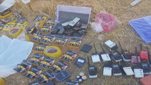 Pençe-Kaplan Operasyonu'nda PKK'ya ait mühimmat ele geçirildi