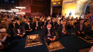 Prof. Dr. Ahmet Haluk Dursun için Ayasofya-i Kebir Cami-i Şerifi'nde mevlit okundu