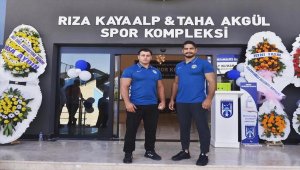 Rıza Kayaalp&Taha Akgül Spor Kompleksi açıldı