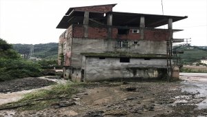 Rize'deki şiddetli yağış