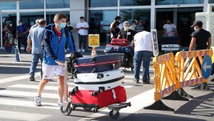 Rusya Bisiklet Milli Takımı, yüksek irtifa kampı için Erciyes'e geldi