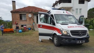 Rusya'dan hava ambulansıyla getirilen Kovid-19'lu hastanın tedavisi Trabzon'da tamamlandı 