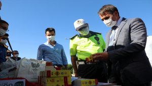 Şanlıurfa'da "isotlu, fıstıklı" trafik denetimi