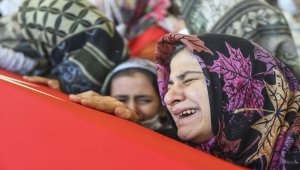 Şehit Hava Savunma Uzman Çavuş Bilal Yılmaz için Gaziantep'te tören düzenlendi