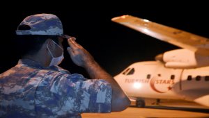 Şehit Uzman Çavuş Süleyman Ural'ın cenazesi Samsun'a getirildi