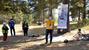 Serhat'ın çocukları Sarıkamış ormanlarında