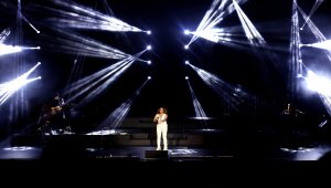 Sertab Erener Harbiye Açıkhava'da konser verdi 