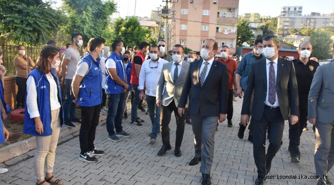Şırnak'ta atık malzemelerden oluşturulan "Gençlik Dönüşüm Bahçesi" açıldı
