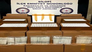 Şırnak'ta gümrük kaçağı 5 bin Kovid-19 test kiti ele geçirildi