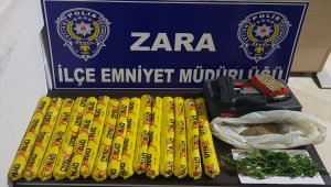 Sivas'ta dinamit lokumu ele geçirildi
