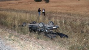 Sivas'ta otomobil devrildi: 1 ölü, 3 yaralı