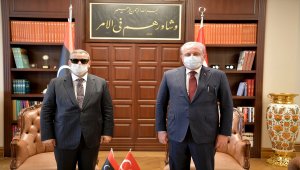 TBMM Başkanı Şentop, Libya Yüksek Konsey Başkanı Mişri ile ortak basın toplantısında konuştu: