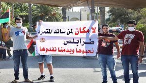 Trablus'ta, ağırlaşan yaşam şartları ve Hafter'in petrol blokajı protesto edildi
