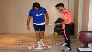 Trabzonspor'da oyuncuların sağlık kontrolleri sürüyor