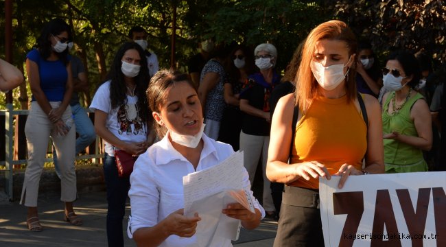 Tunceli'de 233 gündür kayıp olan Gülistan Doku'nun ailesinden basın açıklaması 