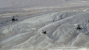 TurAz Kartalı tatbikatında Türk ve Azerbaycan helikopterleri ortak hedefleri imha etti