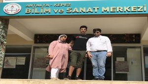 Üstün yetenekli Eren, istediği bölümü kazanarak hayallerine bir adım daha yaklaştı 