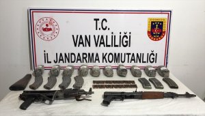 Van'da terör operasyonunda silah ve mühimmat bulundu