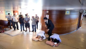 Vapurda ilk yardım eğitimi