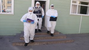 Yozgat'ta "Mahalle Denetim Ekipleri"nden Kovid-19 denetimi