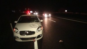 Zonguldak'ta otomobilin çarptığı yaya öldü