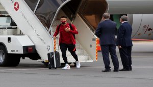 A Milli Futbol Takımı, Sivas'a geldi