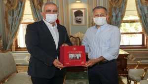 AA İstanbul Haberleri Editörü Coşkun'dan Vali Yerlikaya'ya ziyaret