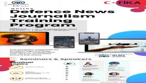 AA ve TİKA iş birliğinde "Online Savunma Muhabirliği Eğitim Programı" devam ediyor