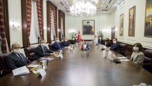 Adalet Bakanı Gül, AİHM Başkanı Spano ile görüştü