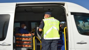 Afyonkarahisar'da jandarma ekiplerinden Kovid-19 denetimi