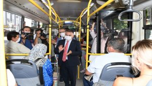 Antalya'da havadan ve karadan Kovid-19 denetimi