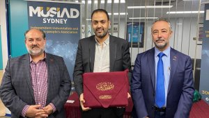 Avustralya'da engellilere hizmet veren MÜSİAD üyesi kuruluşa anlamlı hediye 