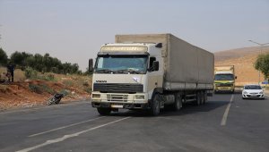 Birleşmiş Milletler'den İdlib'e 25 tır insani yardım