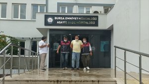 Bursa'da hırsızlık operasyonunda 4 şüpheli yakalandı