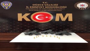 Düzce'de silah ticareti operasyonunda iki kişi tutuklandı