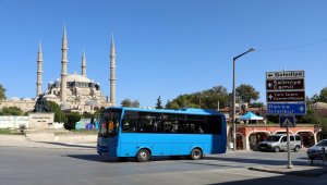 Edirne'de 65 yaş ve üstü vatandaşlara ücretsiz toplu ulaşım aracı kısıtlaması