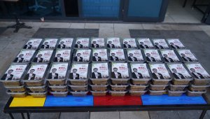 Erbaa Belediyesinden 81 ildeki 81 okula yaprak sarması